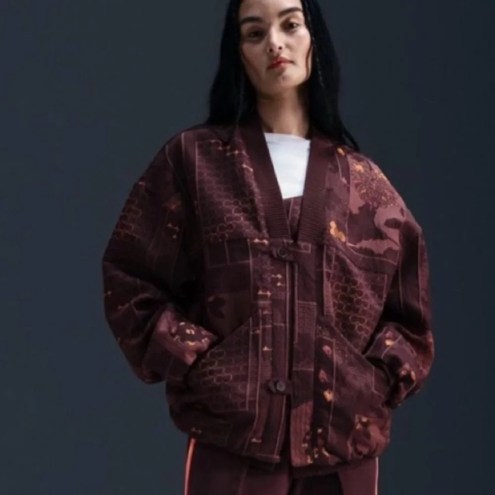 RARE NIKE Naomi Osaka Jacquard Jacket size XXL - Picture 12 of 13